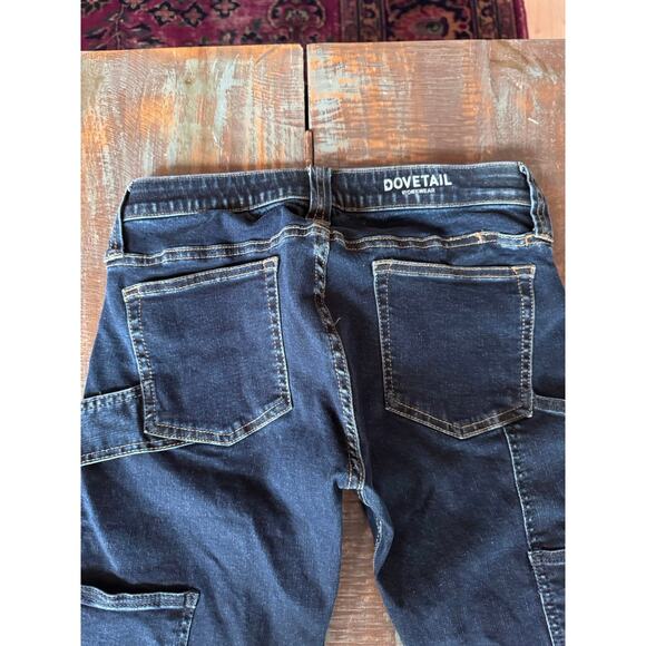 Dark Blue Women's Jeggings - Picture 3 of 7